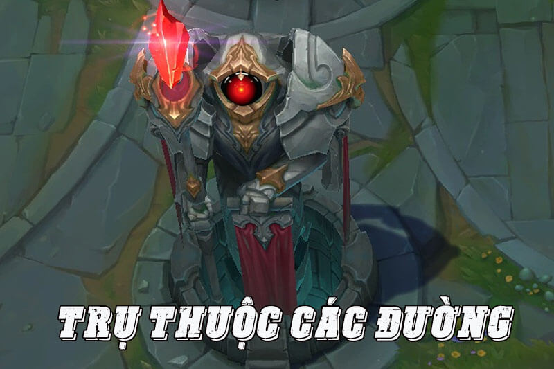 Trụ thuộc các đường